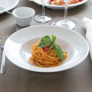Napoli Πιάτο Βαθύ Pasta από Πορσελάνη Λευκό με Διάμετρο 31cm - Image 2