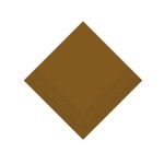 Χαρτοπετσέτα πολυτελείας 24x24cm, craft καφέ, 2φυλλη Finezza / 3.000 τμχ.