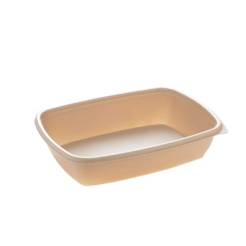 Fastpac Ορθογώνιο Δοχείο 600ml – 23x17cm (Natural)