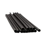 Καλαμάκι χάρτινο Freddo, ίσιο, μαύρο, συσκευασμένο ένα προς ένα, 19cm / 500 τμχ.