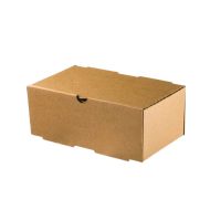 Κουτί Burger Mερίδας Craft 22x12x9cm - Image 2