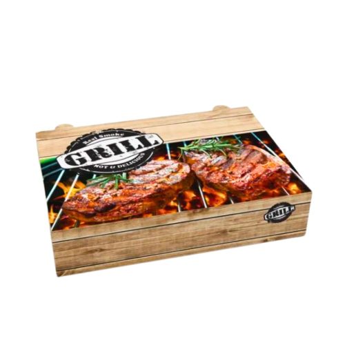 Κουτί ψητοπωλείου μονή μερίδα Grill 22x16x5cm 1