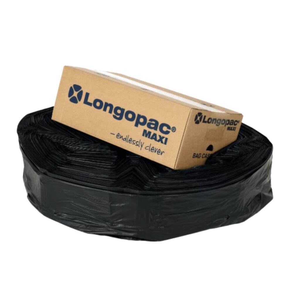 Σακούλα Απορριμμάτων Μαύρη Longopac Maxi Strong, 90m