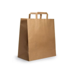 ΤΣΑΝΤΑ ΧΑΡΤΙΝΗ HAVANA ΚΑΦΕ 32x21x33cm /250 τμχ