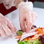 Γάντια πλαστικά Heavy, ενισχυμένα μιας χρήσης, Large | 100 πακ. x 100 τεμ.