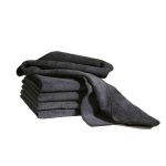 Πανί Μικροφίμπρα (Μicrofiber) Γενικής Χρήσης, Μαύρο | 35x35cm