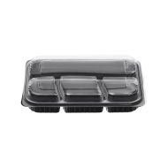 Σκεύος Μικροκυμάτων PP Τεσσάρων Θέσεων με Καπάκι/ 4 πακ. x 50 τεμάχια