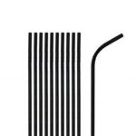 Καλαμάκι χάρτινο σπαστό μαύρο, 3φυλλο, συσκευασμένο ένα προς ένα / 250 τμχ.