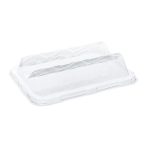 Καπάκι PET Συμβατό με Σκεύος Πιατέλα από Ζαχαροκάλαμο 35x24cm