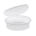 Σκεύος OLI Διάφανο PET με Ενσωματωμένο Καπάκι 1000ml