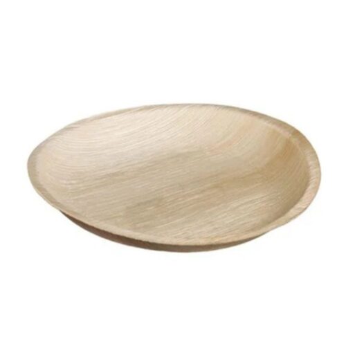 Πιάτο Στρογγυλό από Φύλλα Φοίνικα Ø23cm