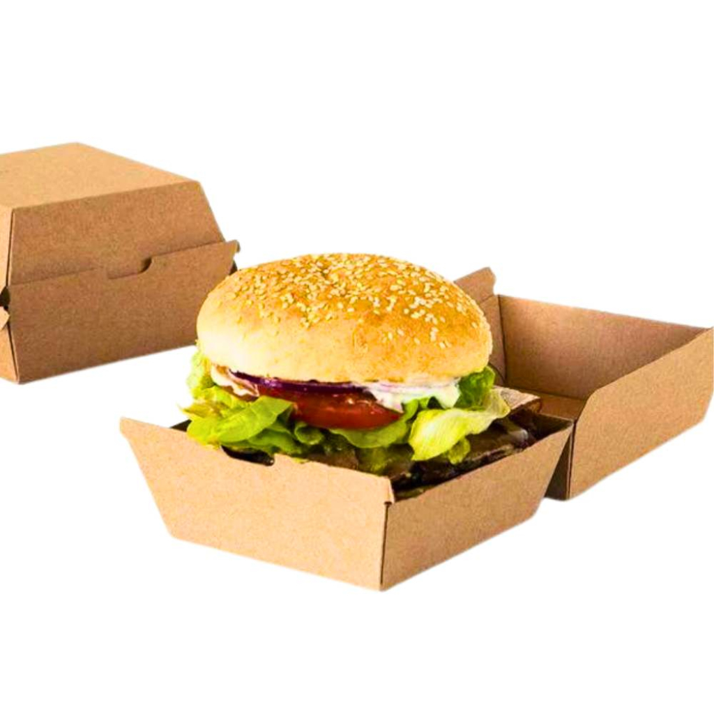 Kουτί Φαγητού Dura Craft Burger 10.5x10.5x8cm