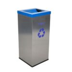 Κάδος Ανακύκλωσης Κυλινδρικός με Στεφάνι