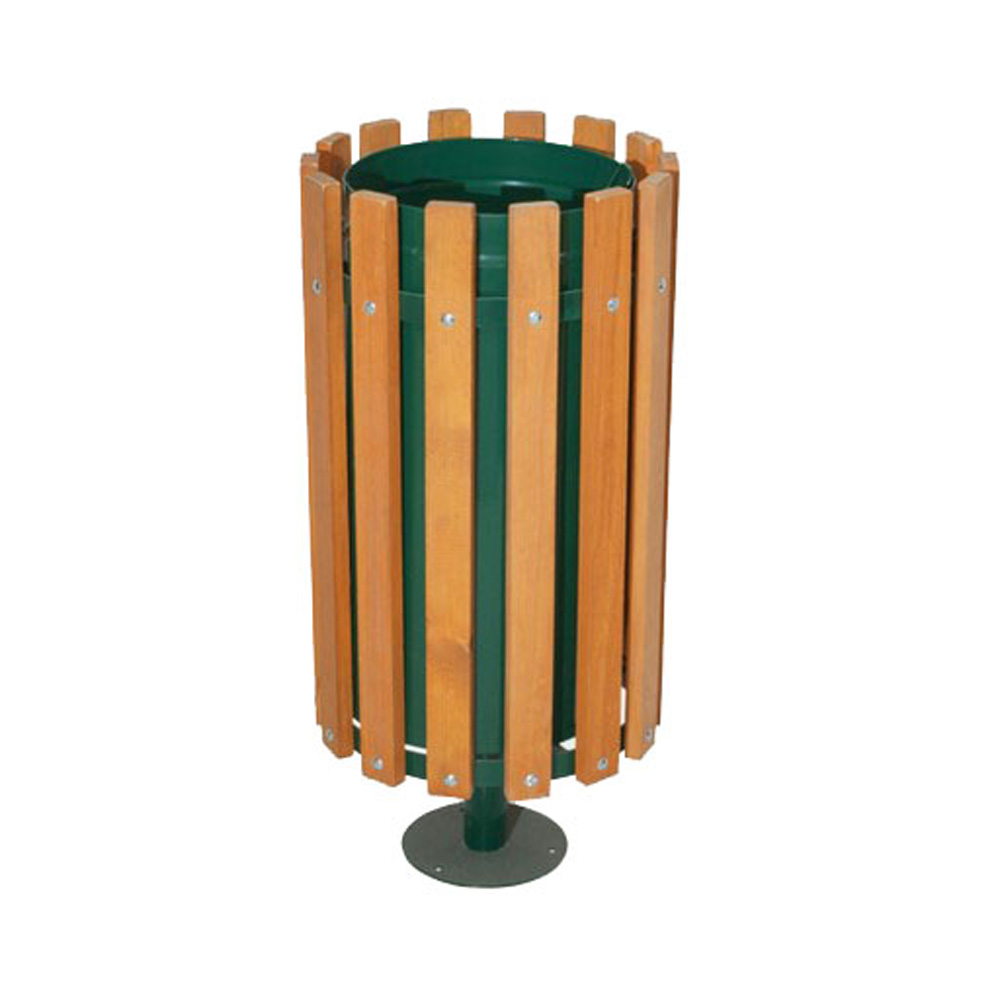 Κάδος Απορριμμάτων Επιστύλος με Πηχάκια