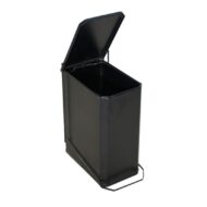 Κάδος Απορριμμάτων Μεταλλικός Γραφείου με Ποδομοχλό - Image 2