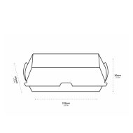 Κουτί Φαγητού Craft Dura Large Snack Box 205x105x8cm 4