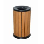 Κάδος Απορριμμάτων με Στεφάνι