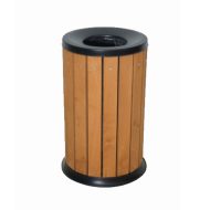 Κάδος Απορριμμάτων με Στεφάνι