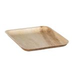 Τετράγωνα Πιάτα από Φύλλα Φοίνικα 20x20cm