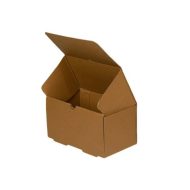 Χάρτινα Kraft Σκεύη Φαγητού FSC® Tετράγωνα για Burger 22.5x13.5x12cm - Image 3