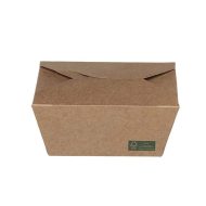 Χάρτινα Kraft FSC® Σκεύη Φαγητού Παρ/μα 800ml