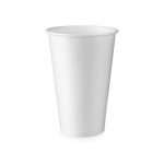 Xάρτινα Ποτήρια Μονού Τοιχώματος 16oz Λευκά / 20 πακ x 50 τμχ