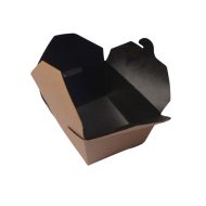 Κουτί Φαγητού Μαύρο Craft Medium Φάκελος 15x12x6.5cm - Image 2