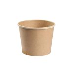 Χάρτινα Μπωλ Παγωτού 8oz Kraft