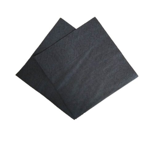 FINEZZA Χαρτοπετσέτα Πολυτελείας Μαύρη 40x40cm