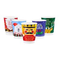 Χριστουγεννιάτικα Χάρτινα Ποτήρια