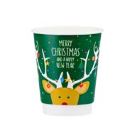 Χριστουγεννιάτικα Χάρτινα Ποτήρια Διπλού Τοιχώματος - Image 3