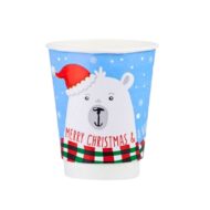 Χριστουγεννιάτικα Χάρτινα Ποτήρια Διπλού Τοιχώματος - Image 5