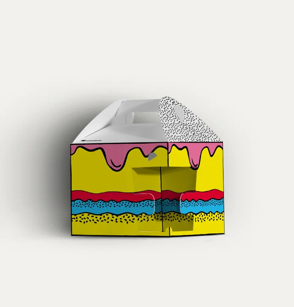 Cake Pop Smart Breakfast / Lunch Box 20x15x15 cm