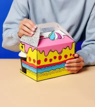 Cake Pop Smart Breakfast / Lunch Box 20x15x15 cm