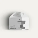 YBB White Smart Breakfast / Lunch Box 20x15x15cm