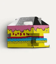 Cake Pop Premium Breakfast / Lunch Box 29x20x18cm