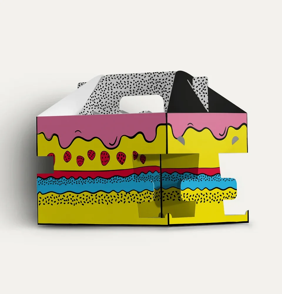 Cake Pop Premium Breakfast / Lunch Box 29x20x18cm