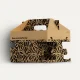 Damask Black Premium Breakfast / Lunch Box 29x20x18cm