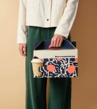 Polka Dot Camouflage Premium Breakfast / Lunch Box 29x20x18cm