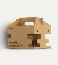 YBB Kraft Premium Breakfast / Lunch Box 29x20x18cm