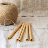 Οικολογικά Καλαμάκια από Μπαμπού 4τμχ - Image 2