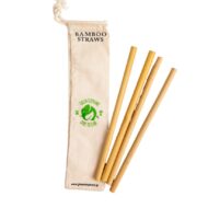 Οικολογικά Καλαμάκια από Μπαμπού 4τμχ