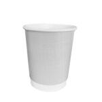 Ποτήρι Χάρτινο Double Wall Γκρι 8oz