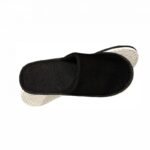 Μαύρες Κλειστές Παντόφλες Διπλές Πετσετέ (250 Ζεύγη/Κιβώτιο)