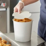 Craft Λευκό Bucket με Καπάκι