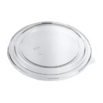Καπάκι Flat Pet για Bowl Στρογγυλό από Ζαχαροκάλαμο