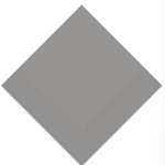 FINEZZA Χαρτοπετσέτα Πολυτελείας Γκρι 33x33cm