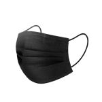 Μάσκα χειρουργική μαύρη, μιας χρήσης, τύπου ΙΙ 