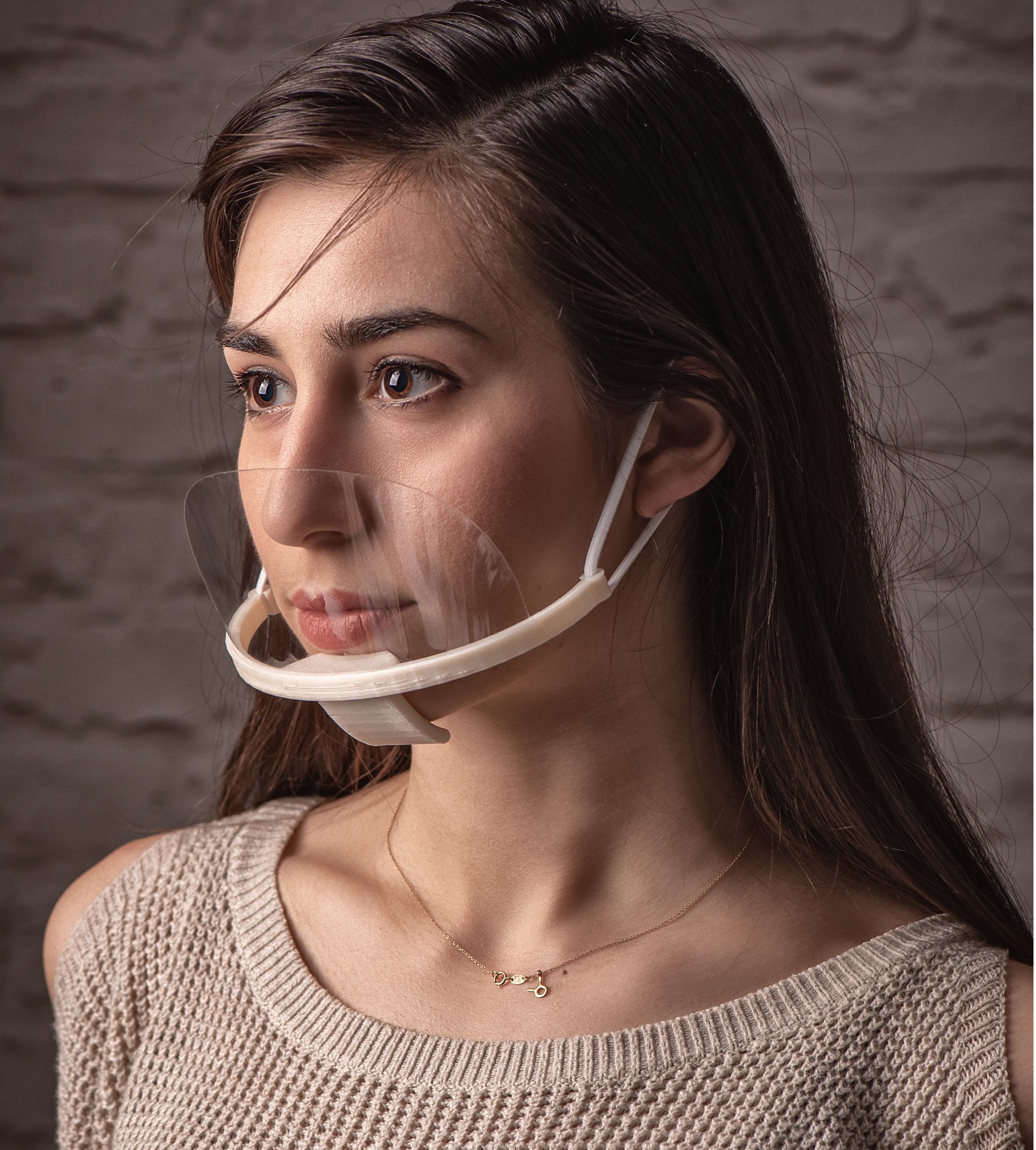 Μάσκα - Ασπίδα υγιεινής προστασίας πολλαπλών χρήσεων (Half Face)