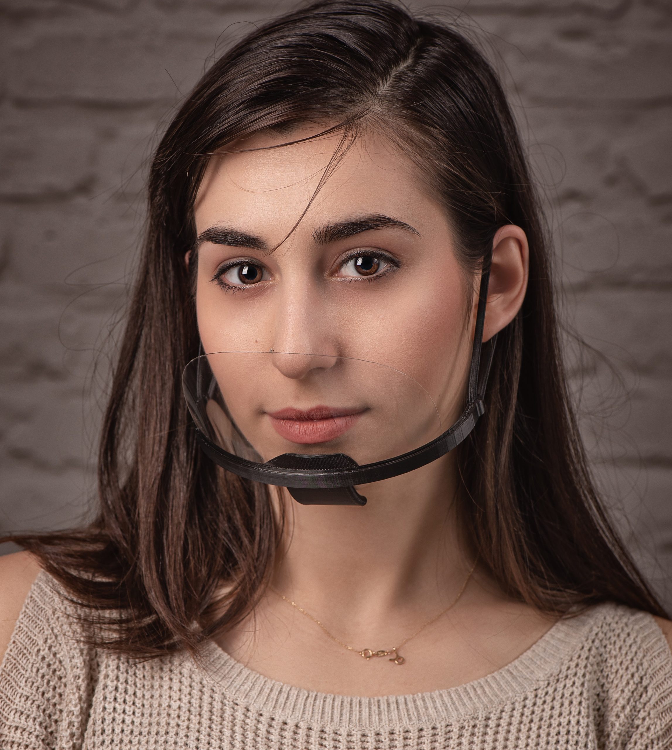 Μάσκα - Ασπίδα υγιεινής προστασίας πολλαπλών χρήσεων (Half Face)